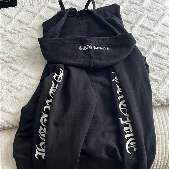 Chrome Hearts Black Zip-Up Hoodie - Picture 5 of 6